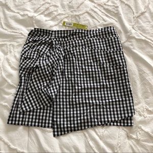 Gianni Bini plaid mini skirt